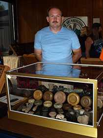 9.-Myself-And-A-Display-Personal-Collection-Relics-Set-Up-At-A-Recent-Local-Artifact-Gathering