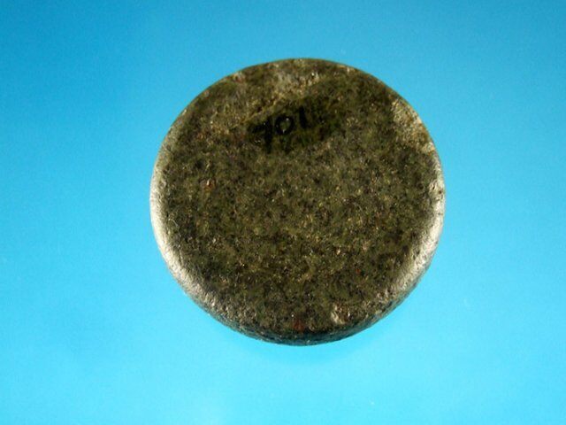 119. 1 7/16 Kentucky Hardstone Cupped Discodial. G-9 $125.00 SOLD