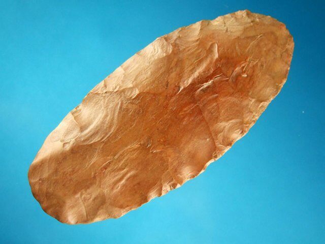124. 4 1/2 Kentucky Polished Jasper Flint Celt. G-10 $150.00 SOLD